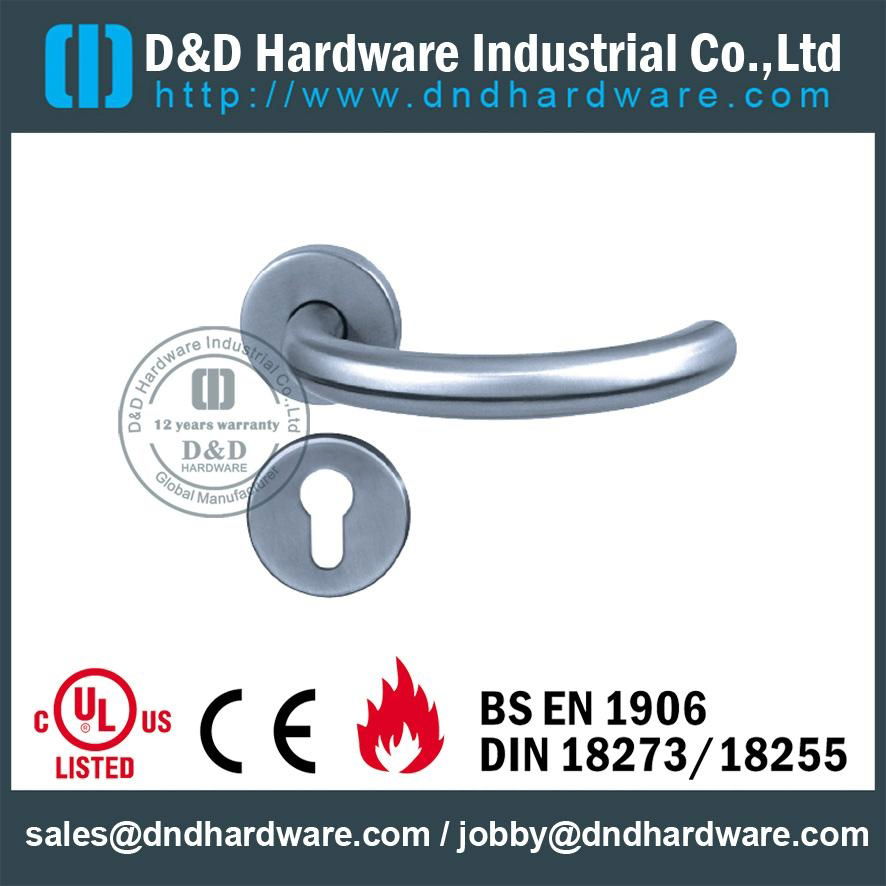 s/steel lever tube handle