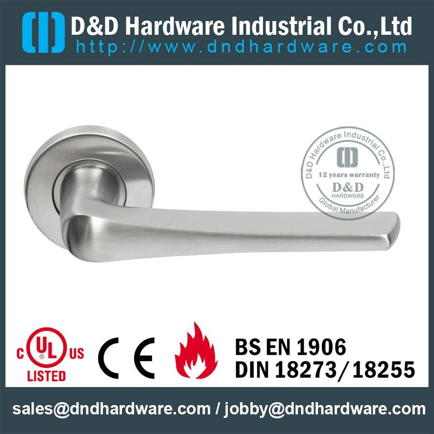 s/steel lever solid handle