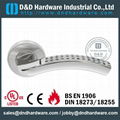 DIN18273/18255 S/Steel lever solid handle