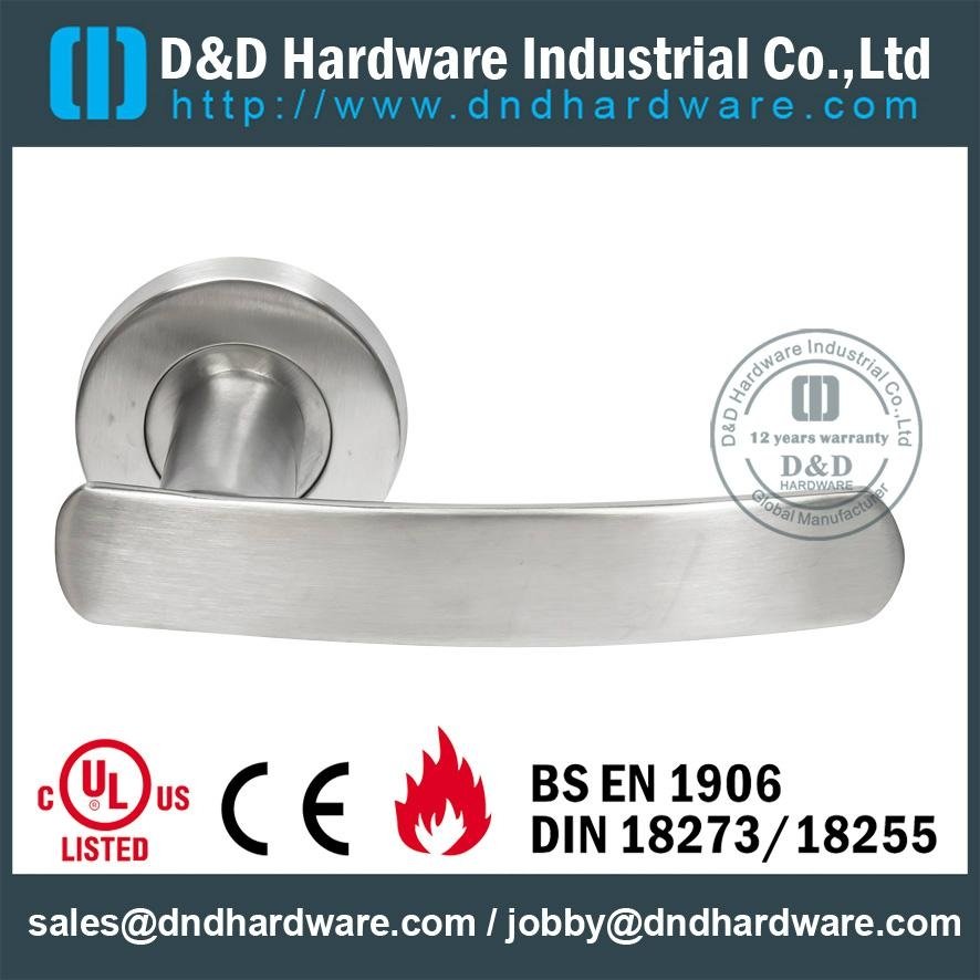 s/steel lever solid handle