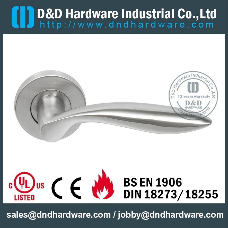 s/steel lever solid handle
