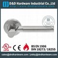 stainless steel door solid handle<BS 1906>