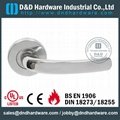 stainless steel door handle fire rated BS EN 1906