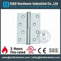 Stainless steel door hinge in CE UL cerfiticate file number R38013