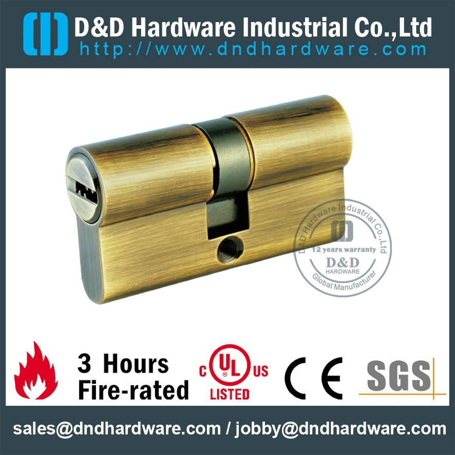 EuroprofileDIN solid brass cylinders