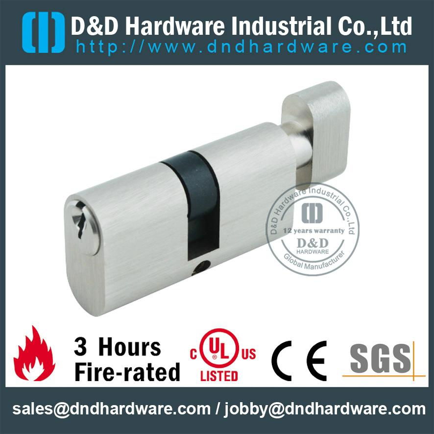 satin SUS lock cylinder with knob