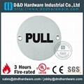 圆形PULL指示牌