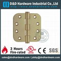 Brass hinge with ball tip CE marked UL certificate file number R38013