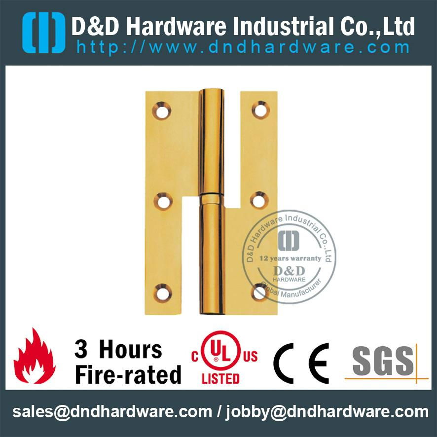 fire rated solid brass lift-off  hinge