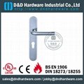 DDTP003 lever handle with round corner plate