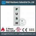 PUSH&PULL sign plate