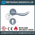 304 stainless steel door handle UL Certificate solid lever handle