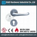 304 stainless steel door handle UL Certificate solid lever handle