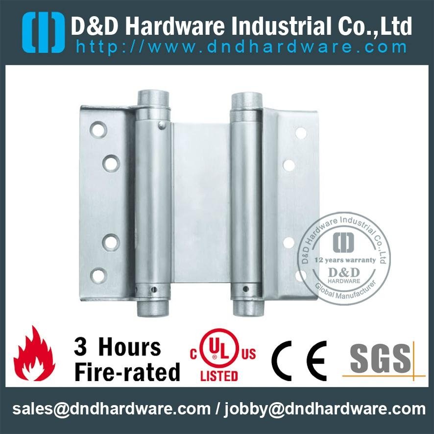 Double spring hinge UL fire rate number R38013