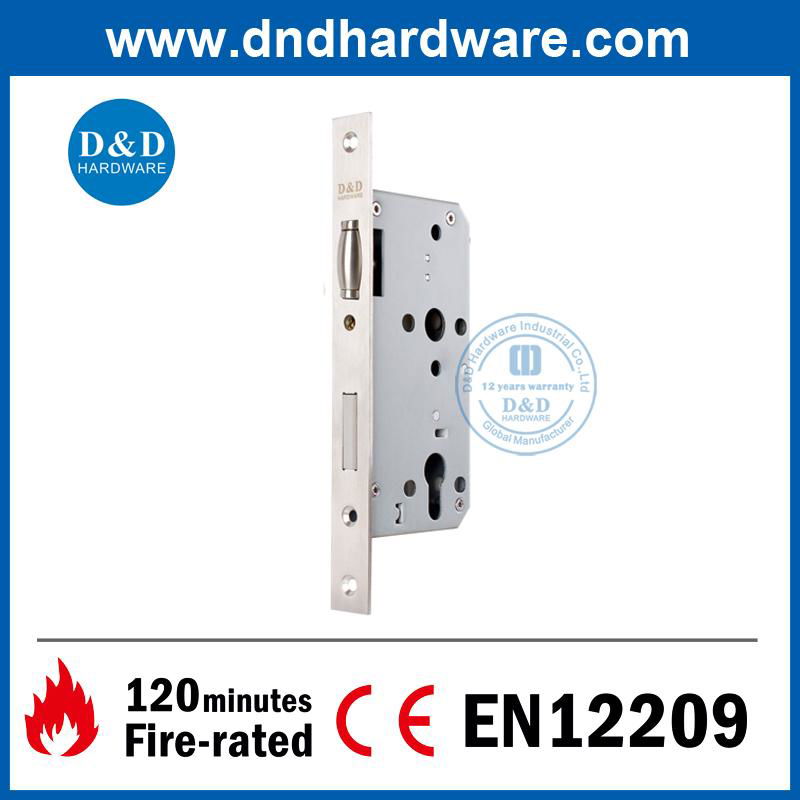 EN12209 CE Certificate Mortise Door Lock fire rated 4