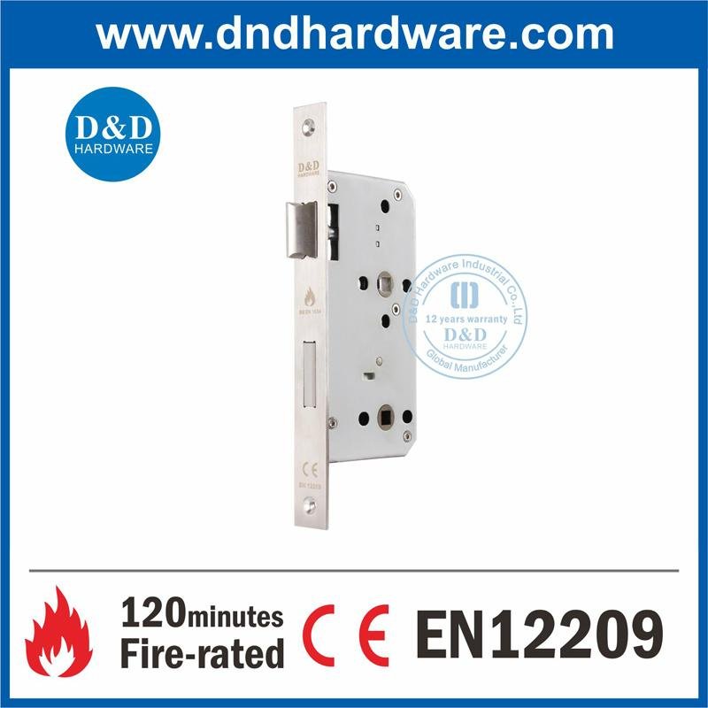 EN12209 CE Certificate Mortise Door Lock fire rated 5