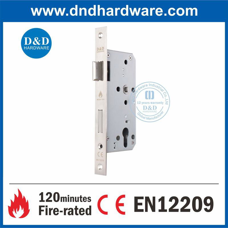 EN12209 CE Certificate Mortise Door Lock fire rated 3