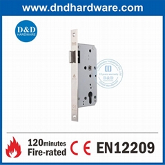 EN12209 CE Certificate Mortise Door Lock fire rated