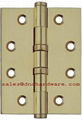 Brass hinge with ball bearing