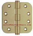 Brass hinge with ball bearing