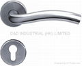 stainless steel door handle BS EN 1906 Grade3 & Grade 4