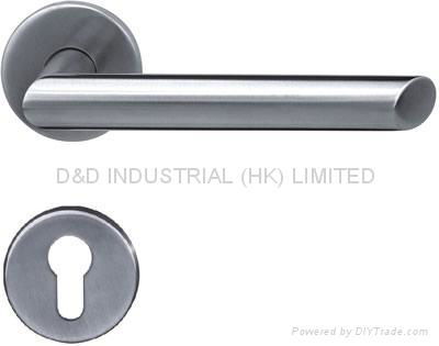 New fashion stainless steel hollow lever handle BS EN 1906 Grade3 & Grade 4 2
