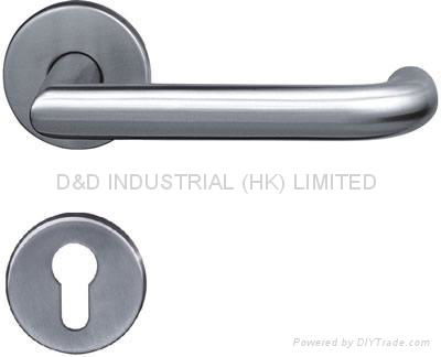New fashion stainless steel hollow lever handle BS EN 1906 Grade3 & Grade 4 4