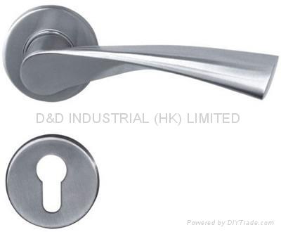 stainless steel door handle BS EN 1906 Grade3 & Grade 4