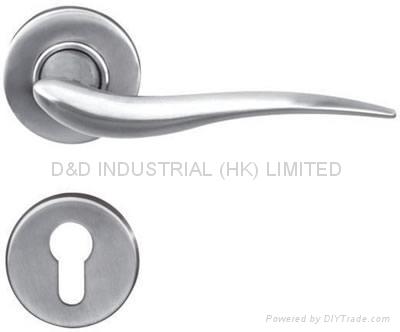 stainless steel door handle BS EN 1906 Grade3 & Grade 4