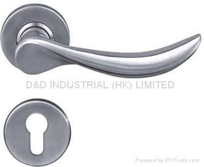 stainless steel door handle BS EN 1906 Grade3 & Grade 4