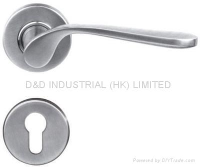 stainless steel door handle BS EN 1906 Grade3 & Grade 4