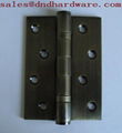 Door hinge with Antique cooper finish 4.5 inch UL fire rated certificate R38013