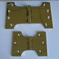 Brass hinge-parliament hinge UL listed file number R38013