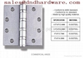 BMJ026 stainless steel flush hinge