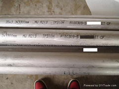 stainless steel seamless tubes ASTM A213/ASME SA213 TP310/H