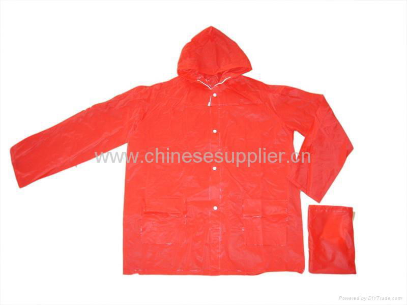 PVC raincoat