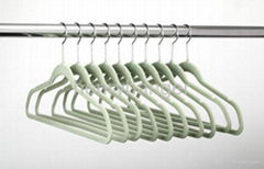 magic flocked space saving hanger