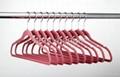 magic flocked space saving hanger 3