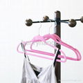 magic flocked space saving hanger