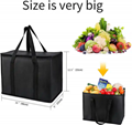 Reusable Thermal Insulated Cooler Bag Grocery Cool Carry Non Woven Lunch Cooler  3