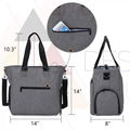 Quality Dark Gray Breast Pump Bag Breastmilk Pump Tote Bag Cooler Bags 5
