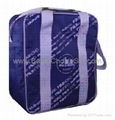 Striped Cooler Bag with Mesh Pockets 3