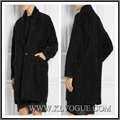Designer Women Fashion Winter Wool Wrap Coat