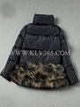 Wholesale Brand Fashion Women Winter Fox Fur Mink Fur Duck Down Short Jacket