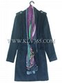 Wholesale Designer Women Fashion Trendy Winter Wool  Long Coat 