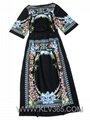 Spring Summer Designer Women Fashion Floral Long Evening Dress China Wholesale