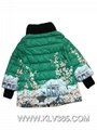  High Quality Clothing Women Fashion Winter Floral Printed Duck Down Jacket 