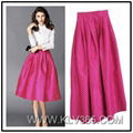 Latest Skirt Design Women Fashion Long Maxi Skirt 