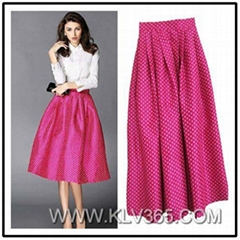 Latest Skirt Design Women Fashion Long Maxi Skirt 