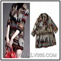 China wholesale Designer Women Fashion Winter Wool Lapel Short Jacket